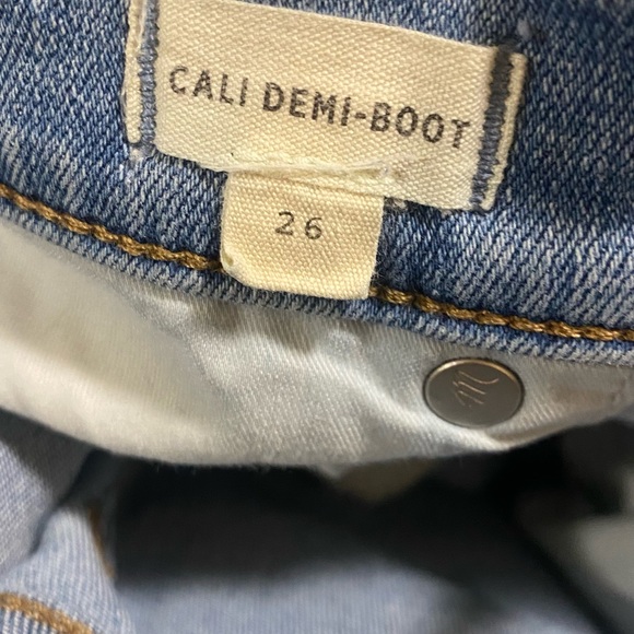 Madewell Cali Denim-Boot Expose Button Fly Jeans - Picture 6 of 7